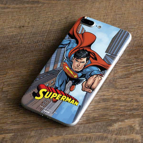DC Comics Superman Flying Pose iPhone 8 Plus Skin